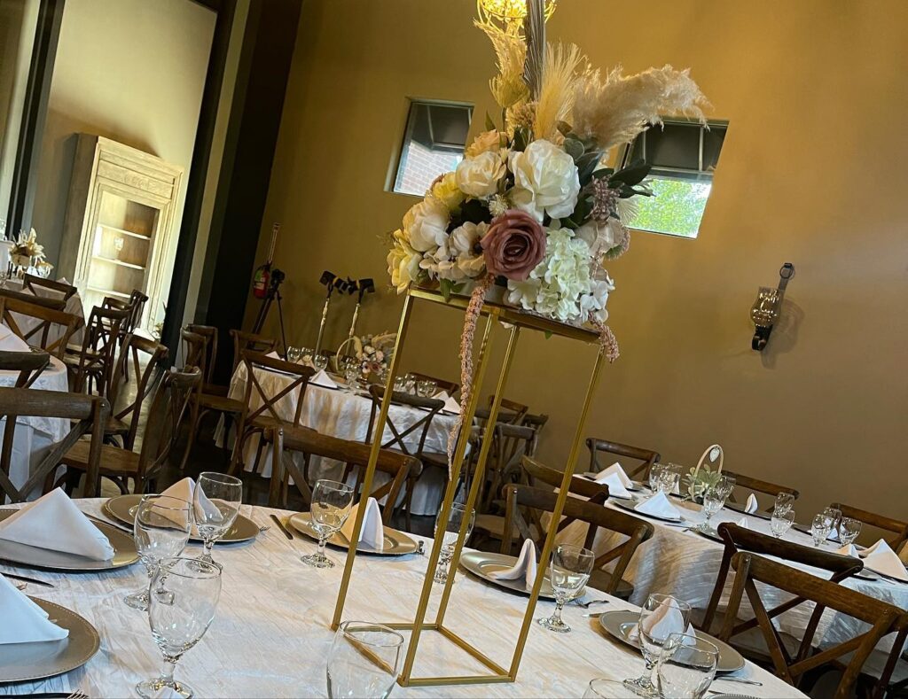 wedding guest tables