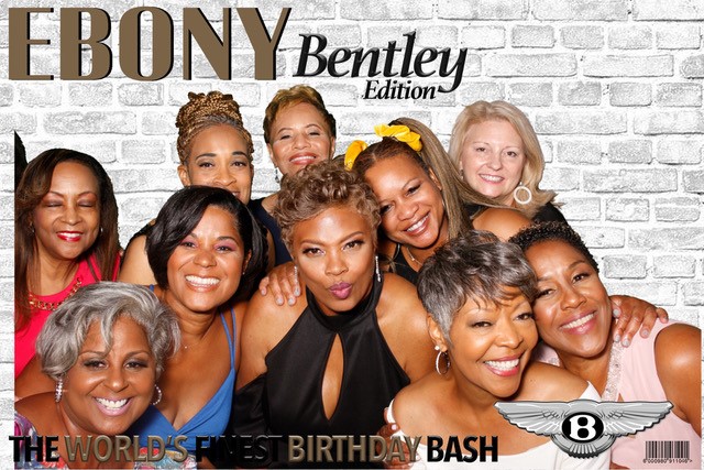 group photo at party